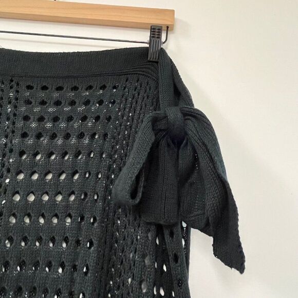 New Torrid Black Knit Sarong - Size Size M/L: 38" L x 62" W - Picture 5 of 7